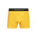 Yellow - Lifestyle - Crosshatch Mens Hexter Boxer Shorts (Pack Of 2)