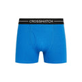 Blue - Lifestyle - Crosshatch Mens Hexter Boxer Shorts (Pack of 2)