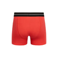 Red - Back - Crosshatch Mens Hexter Boxer Shorts (Pack of 2)