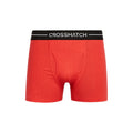 Red - Lifestyle - Crosshatch Mens Hexter Boxer Shorts (Pack of 2)
