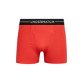 Red - Lifestyle - Crosshatch Mens Hexter Boxer Shorts (Pack Of 2)