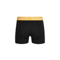 Yellow - Back - Crosshatch Mens Payso Boxer Shorts (Pack of 3)