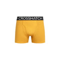 Yellow - Lifestyle - Crosshatch Mens Payso Boxer Shorts (Pack of 3)