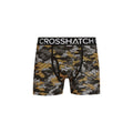 Yellow - Pack Shot - Crosshatch Mens Payso Boxer Shorts (Pack of 3)
