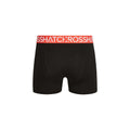 Red - Back - Crosshatch Mens Payso Boxer Shorts (Pack of 3)