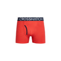 Red - Lifestyle - Crosshatch Mens Lynol Boxer Shorts (Pack of 3)