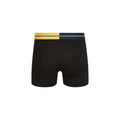 Yellow - Back - Crosshatch Mens Typan Boxer Shorts (Pack of 3)