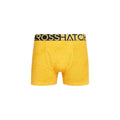 Yellow - Lifestyle - Crosshatch Mens Typan Boxer Shorts (Pack of 3)