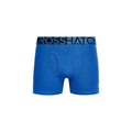 Blue - Back - Crosshatch Mens Typan Boxer Shorts (Pack of 3)