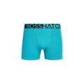 Teal - Lifestyle - Crosshatch Mens Typan Boxer Shorts (Pack of 3)