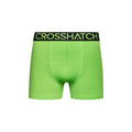 Green-Red - Side - Duck and Cover Mens Highlighter Boxer Shorts (Pack of 3)