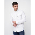 White - Pack Shot - Duck and Cover Mens Melmoore Shirt