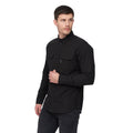 Black - Side - Duck and Cover Mens Melmoore Shirt