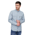 Light Blue - Front - Duck and Cover Mens Melmoore Shirt
