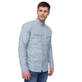 Light Blue - Side - Duck and Cover Mens Melmoore Shirt