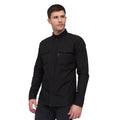 Black - Front - Duck and Cover Mens Melmoore Shirt