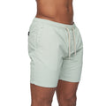 Sage - Front - Duck and Cover Mens Gathport Swim Shorts