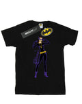 Black - Front - DC Comics Womens-Ladies Catwoman Happy Pose Cotton Boyfriend T-Shirt