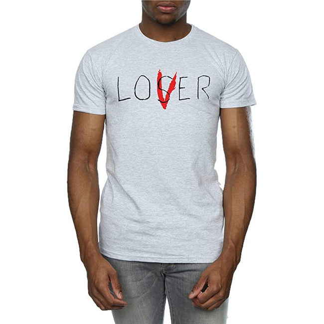 Sports Grey - Side - It Mens Loser Lover T-Shirt