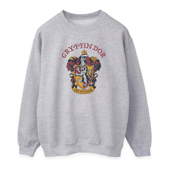 Grey - Front - Harry Potter Womens-Ladies Gryffindor Heather Sweatshirt