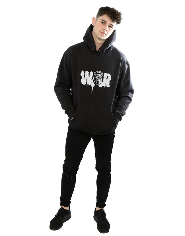 Black - Lifestyle - Marvel Mens Avengers Infinity War Fist Hoodie