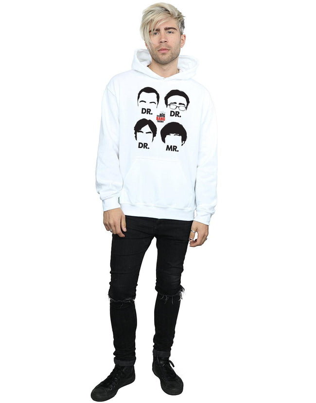 White - Lifestyle - The Big Bang Theory Mens Doctors And Mr Hoodie