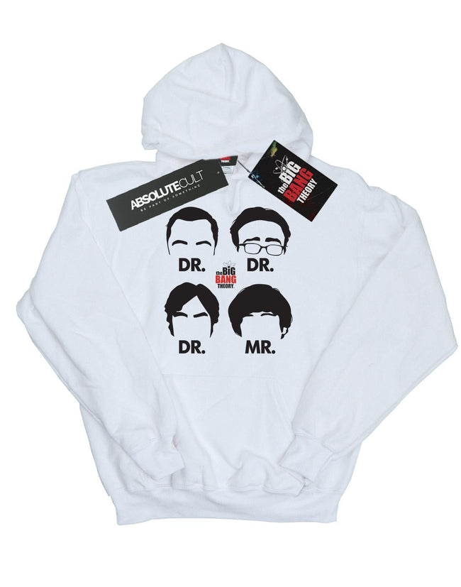 White - Front - The Big Bang Theory Mens Doctors And Mr Hoodie