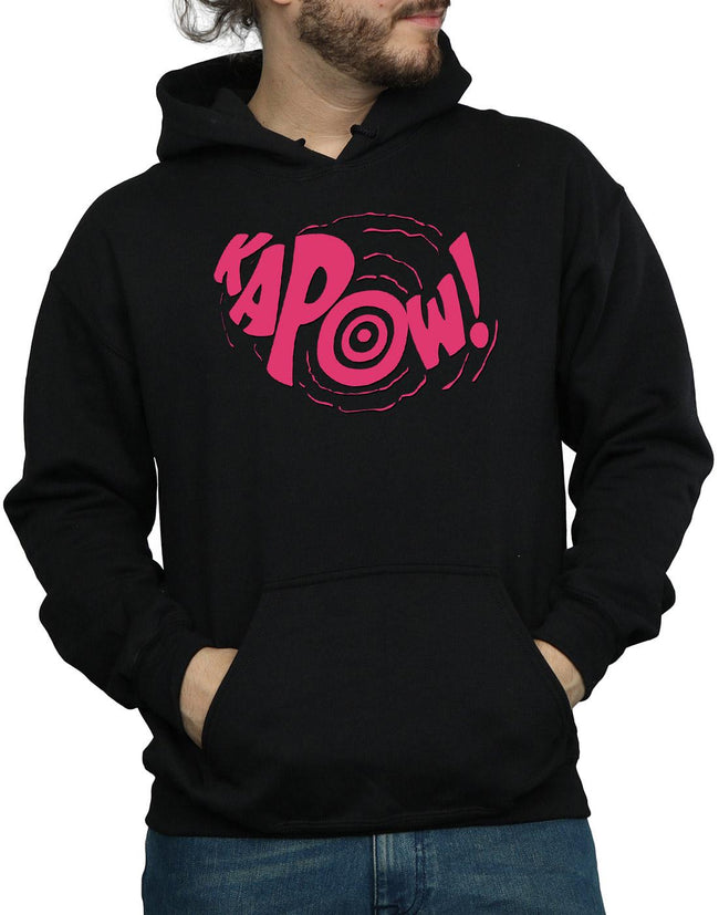 Black - Side - DC Comics Mens Batman TV Series Kapow Hoodie