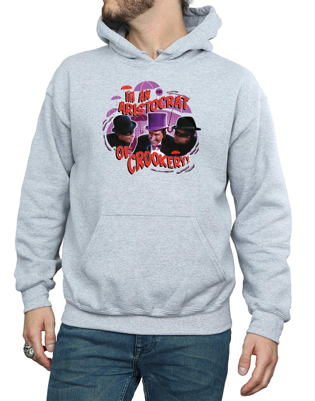 Sports Grey - Side - DC Comics Mens Batman TV Series The Penguin Aristocrat Hoodie