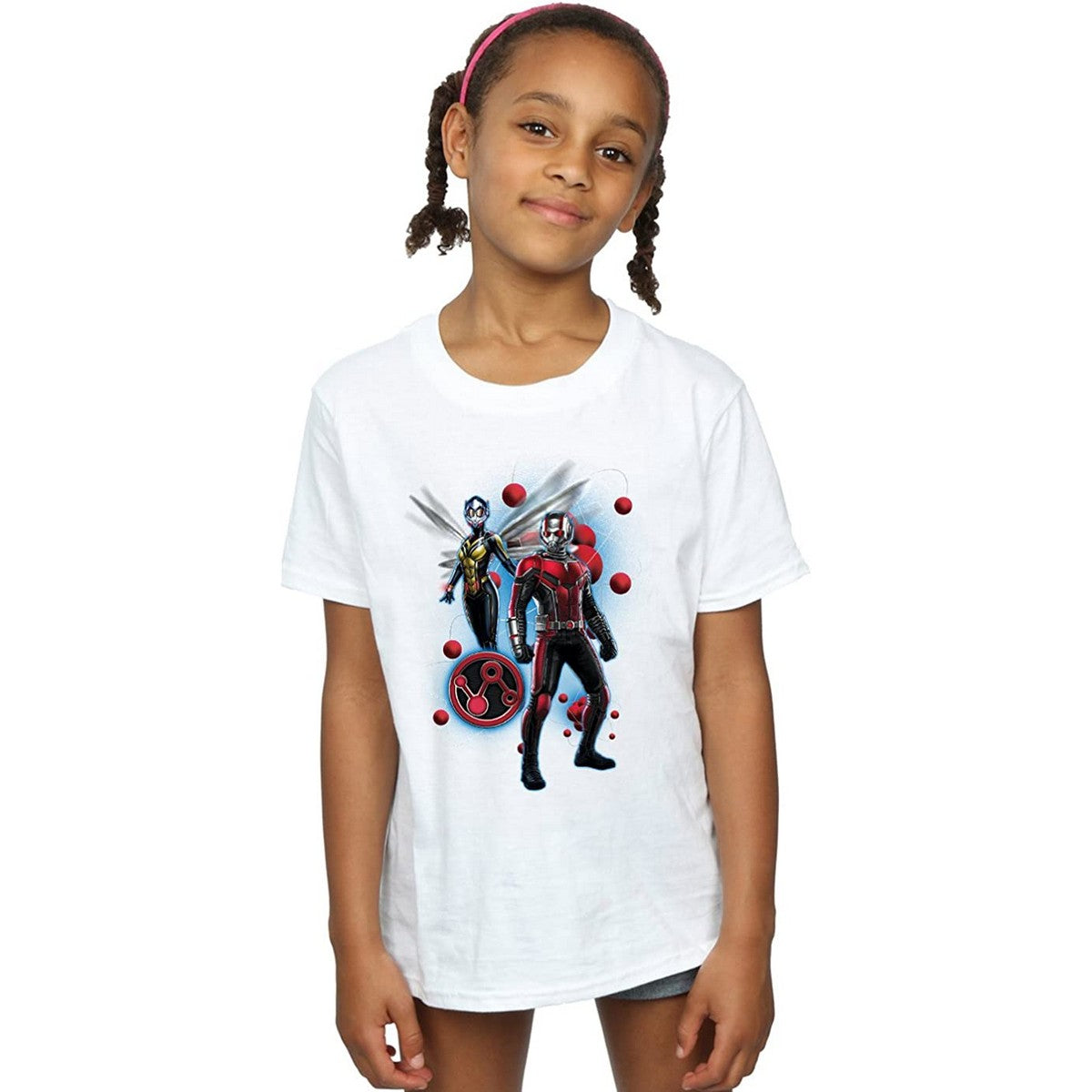 AntMan And The Wasp Girls Particle Pose Cotton TShirt Discounts on