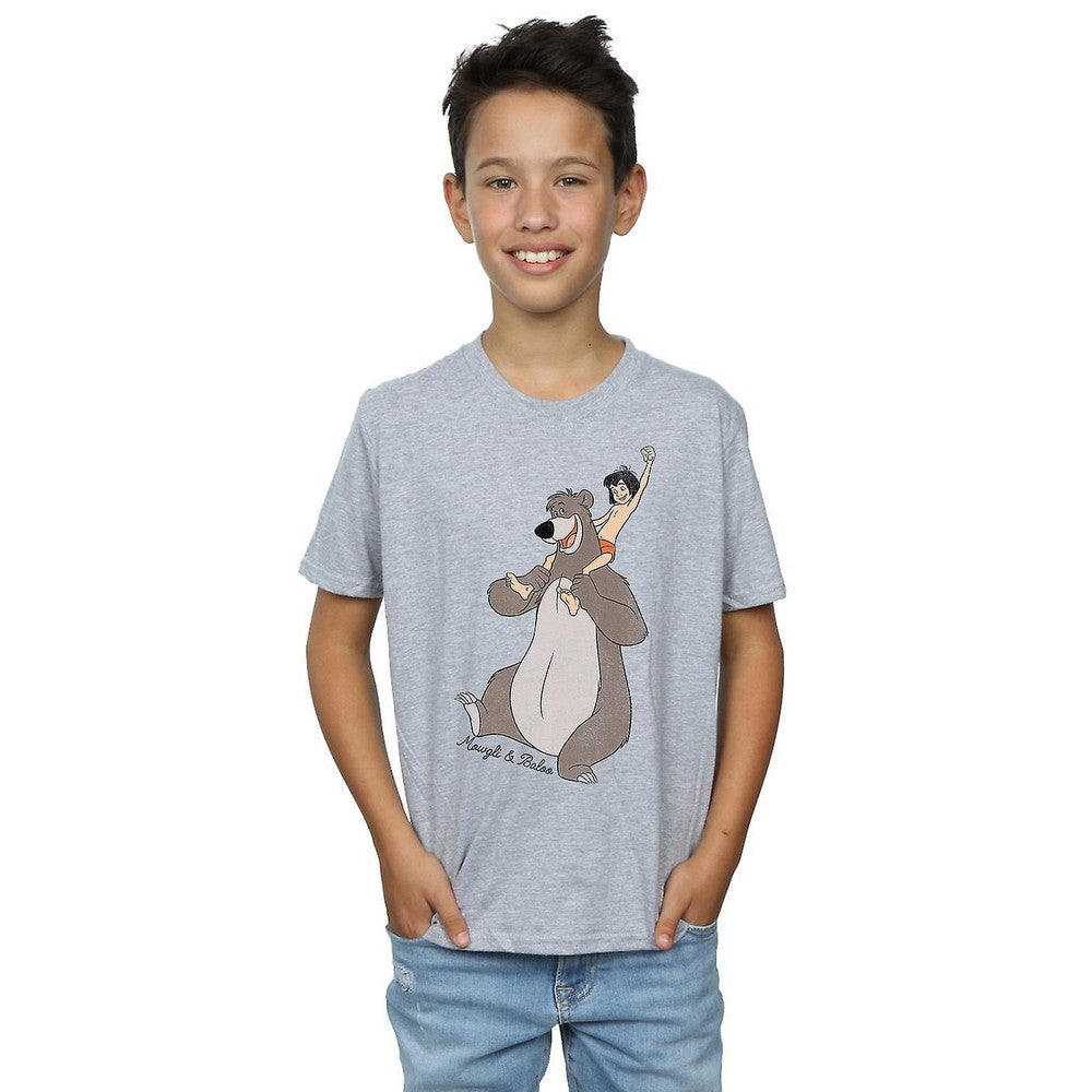 Jungle Book Boys Classic Mowgli And Baloo TShirt Discounts on great