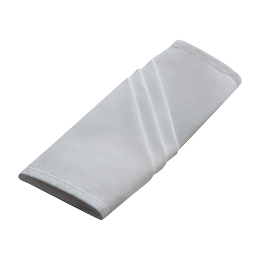 White - Front - Belledorm Amalfi Rectangular Table Cloth