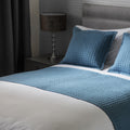 Cobalt - Back - Belledorm Crompton Quilted Bed Runner