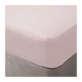 Powder Pink - Side - Belledorm 200 Thread Count Egyptian Cotton Fitted Sheet