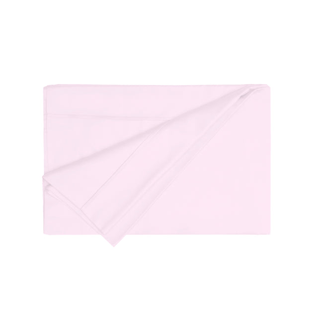 Pink - Front - Belledorm 200 Thread Count Egyptian Cotton Flat Sheet
