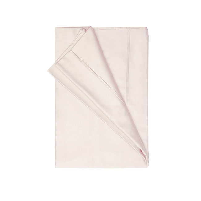 Powder Pink - Front - Belledorm 200 Thread Count Egyptian Cotton Flat Sheet