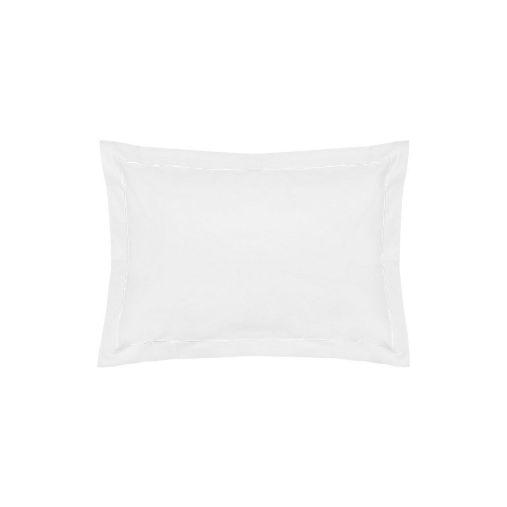 White - Front - Belledorm 200 Thread Count Egyptian Cotton Oxford Pillowcase