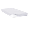 White - Front - Belledorm Easycare Percale Fitted Sheet