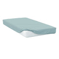 Teal - Front - Belledorm Easycare Percale Fitted Sheet