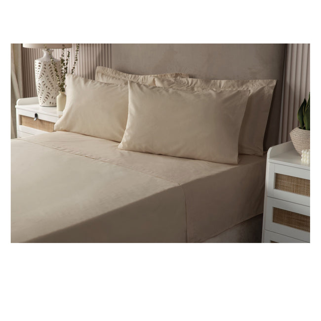 Walnut Whip - Back - Belledorm Easycare Percale Platform Valance