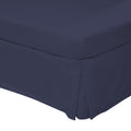 Navy - Front - Belledorm Easycare Percale Platform Valance