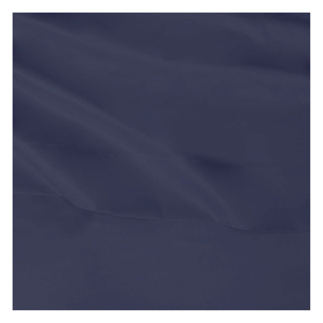 Navy - Side - Belledorm Easycare Percale Platform Valance