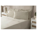 Mushroom - Back - Belledorm Easycare Percale Platform Valance