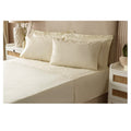 Ivory - Back - Belledorm Easycare Percale Platform Valance