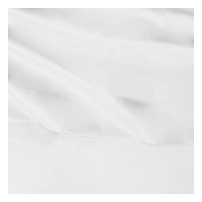 White - Side - Belledorm Easycare Percale Platform Valance