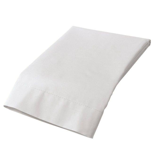 White - Front - Belledorm Easy Fit Frilled Platform Valance