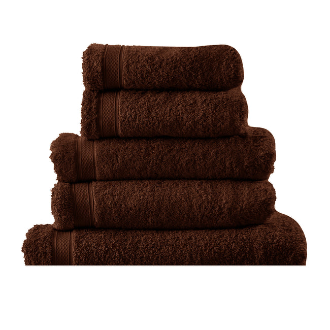 Chocolate - Back - Belledorm Hotel Madison Hand Towel