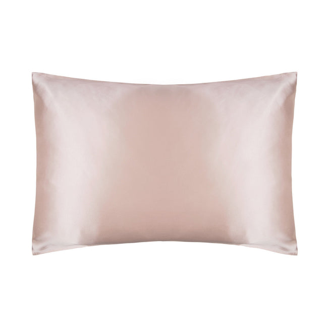 Pink - Front - Belledorm 100% Mulberry Silk Pillowcase