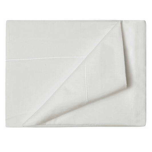 Ivory - Front - Belledorm Premium Blend 500 Thread Count Flat Sheet