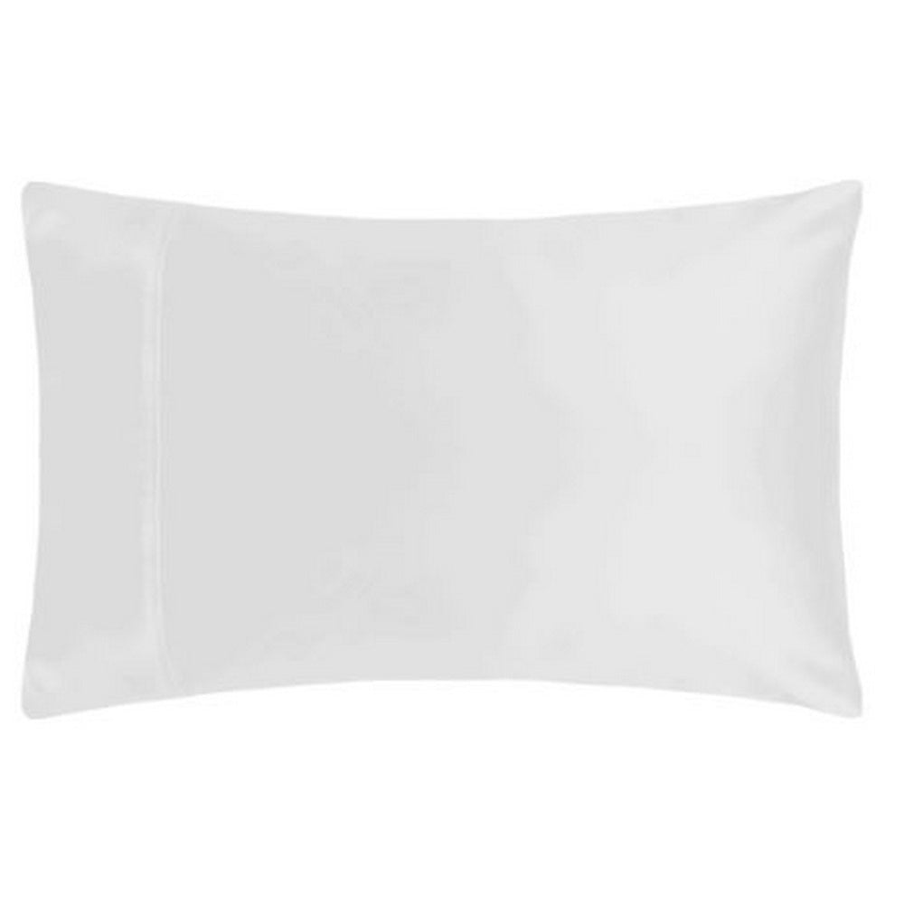 White - Front - Belledorm Premium Blend 500 Thread Count Housewife Pillowcase (Pair)